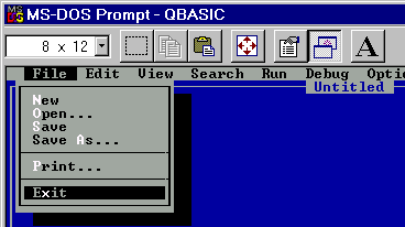 Qbasic Color Chart